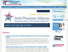 Tablet Screenshot of ahaphysicianforum.org